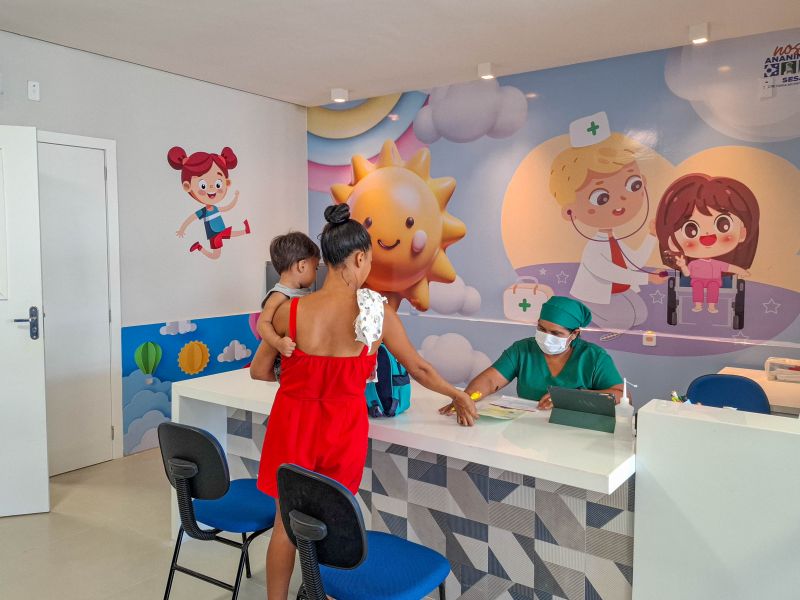 Hospital Infantil primeira etapa ambulatório na Cidade Nova