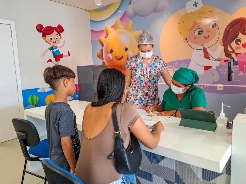 Hospital Infantil primeira etapa ambulatório na Cidade Nova