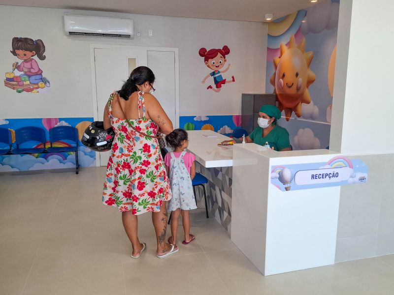 Hospital Infantil primeira etapa ambulatório na Cidade Nova