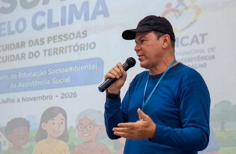 Lançamento do projeto sobre Mudanças Climáticas no auditório do SINE Ananindeua