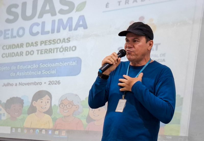 Lançamento do projeto sobre Mudanças Climáticas no auditório do SINE Ananindeua