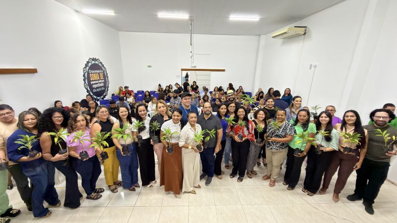 Lançamento do projeto sobre Mudanças Climáticas no auditório do SINE Ananindeua