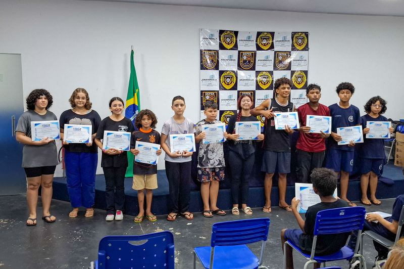Encerramento das Férias Esportivas e entrega dos Certificados