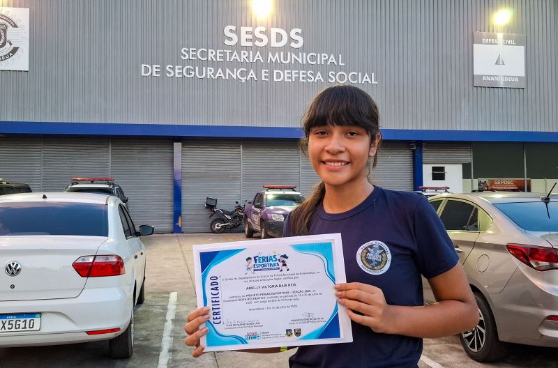Encerramento das Férias Esportivas e entrega dos Certificados