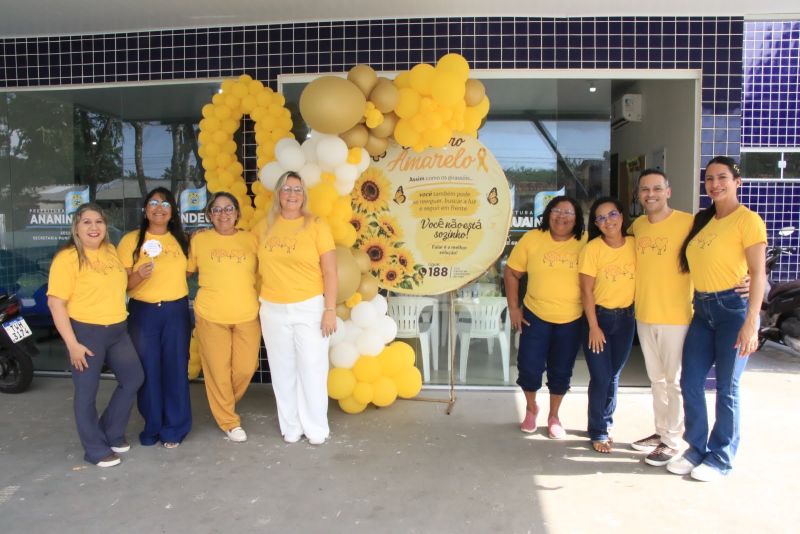 Setembro Amarelo no CAPS Ill no conjunto Julia Seffer.