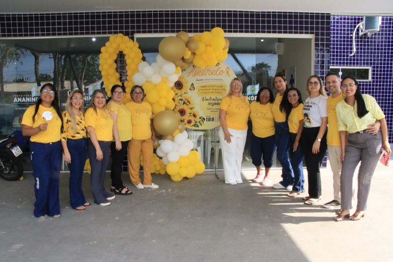 Setembro Amarelo no CAPS Ill no conjunto Julia Seffer.