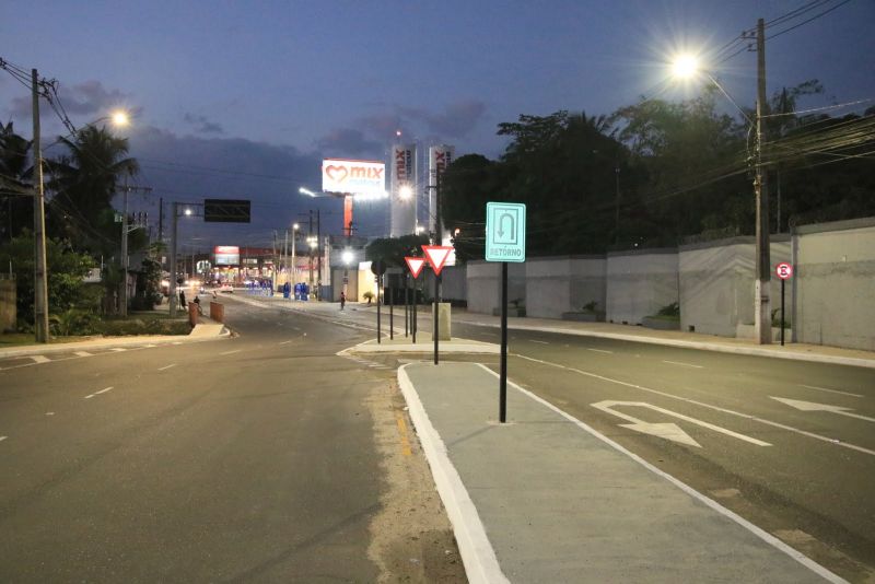 Inauguração da nova av. Helio Gueiros.
