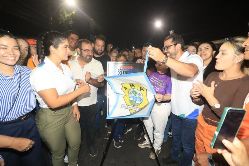 Inauguração da nova av. Helio Gueiros.