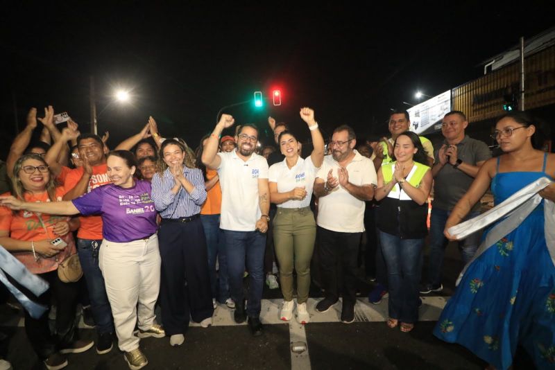 Inauguração da nova av. Helio Gueiros.