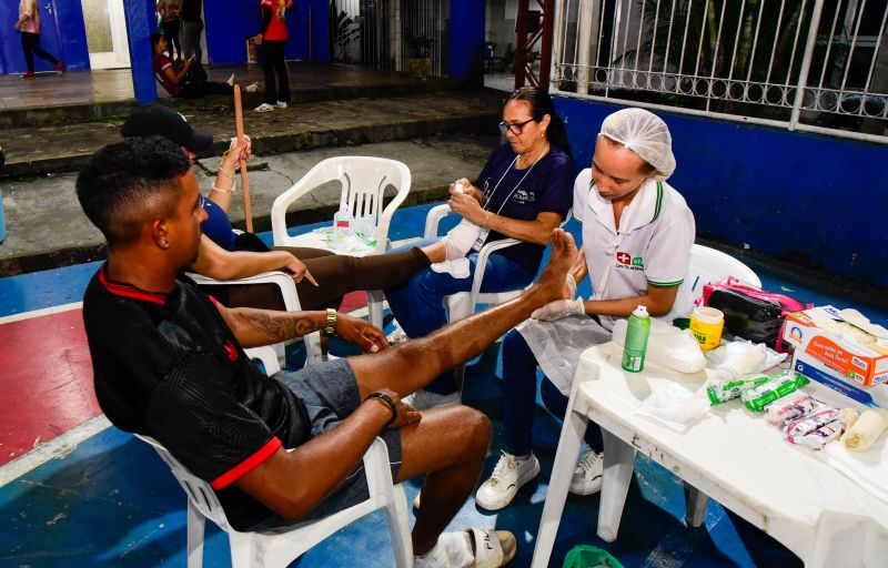 Acolhida dos Romeiros na escola Selesiana do Trabalho na BR 316