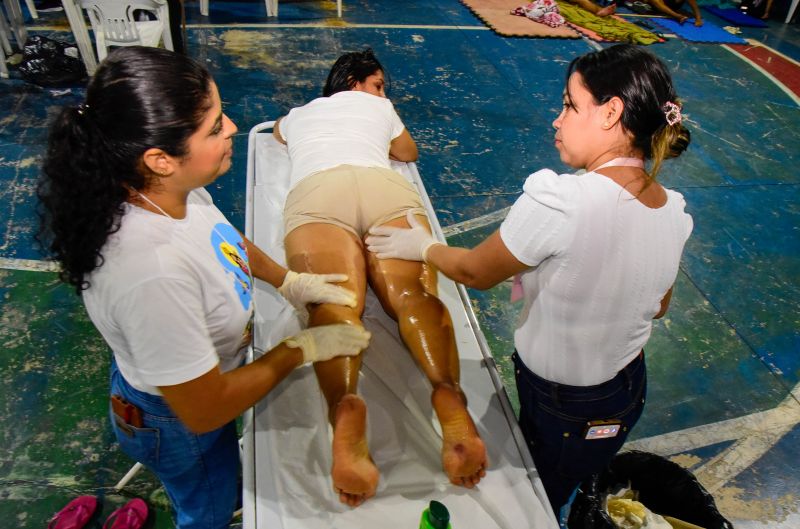 Acolhida dos Romeiros na escola Selesiana do Trabalho na BR 316