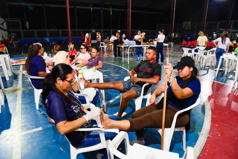 Acolhida dos Romeiros na escola Selesiana do Trabalho na BR 316