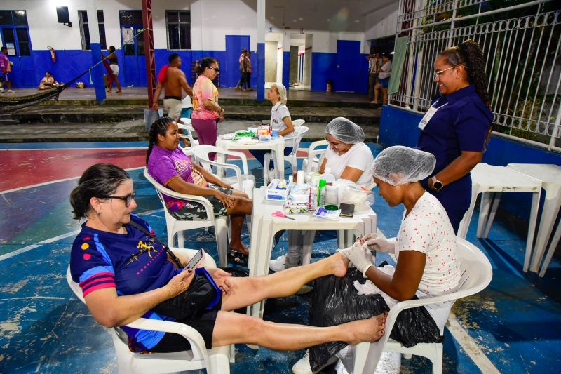 Acolhida dos Romeiros na escola Selesiana do Trabalho na BR 316
