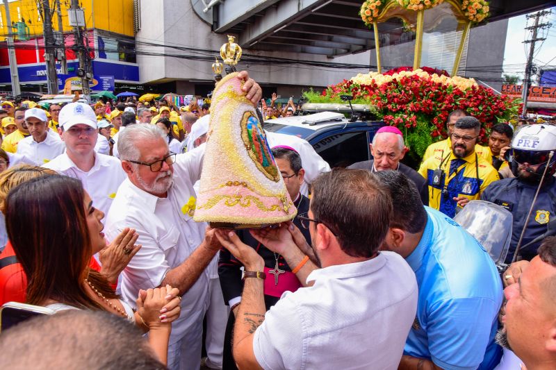 Traslado da imagem peregrina de Nossa Senhora de Nazaré no Castanheira.