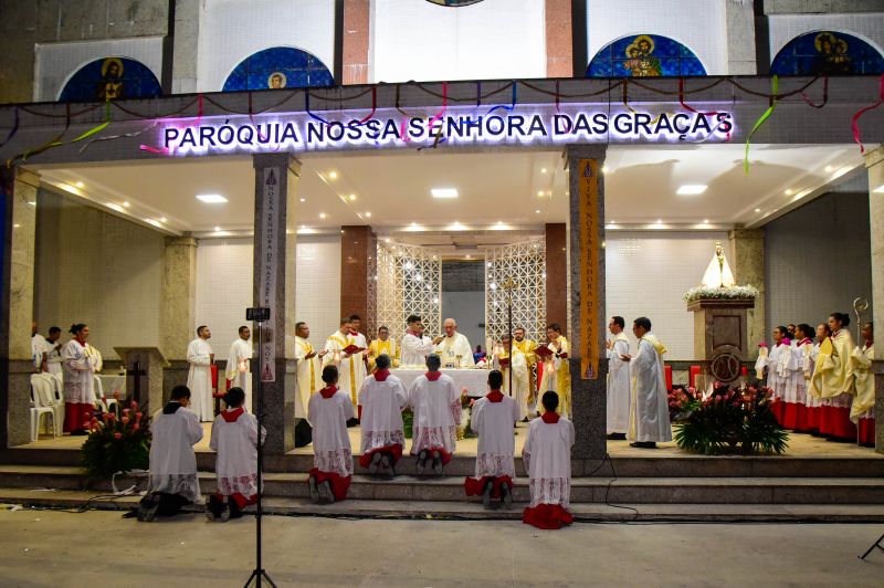 Traslado da imagem peregrina de Nossa Senhora de Nazaré em Ananindeua.