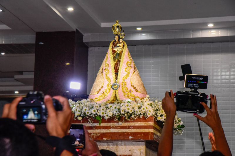Traslado da imagem peregrina de Nossa Senhora de Nazaré em Ananindeua.