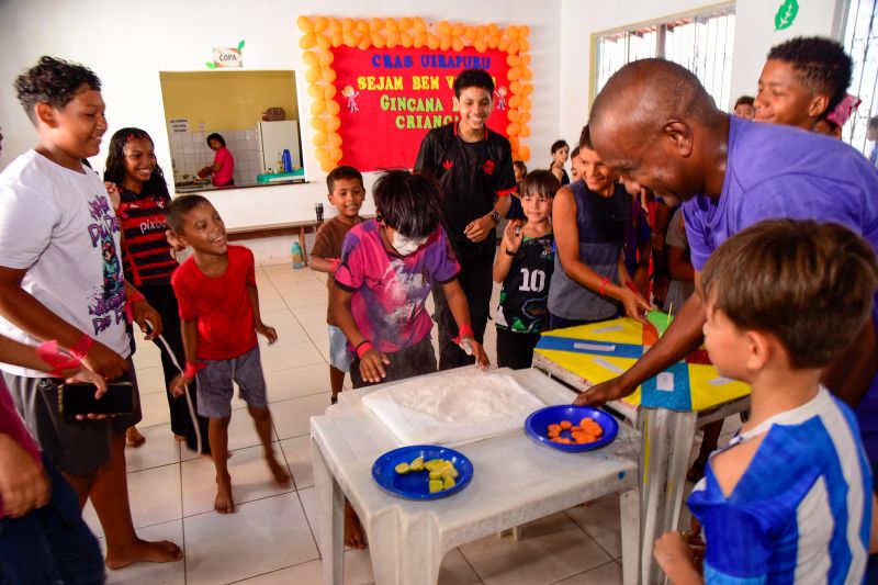 Dias das Crianças no CRAS Uirapuru.