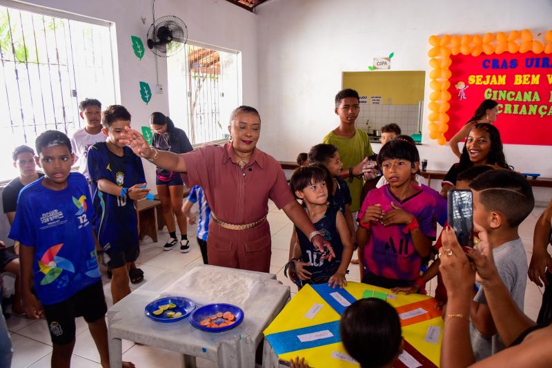 Dias das Crianças no CRAS Uirapuru.