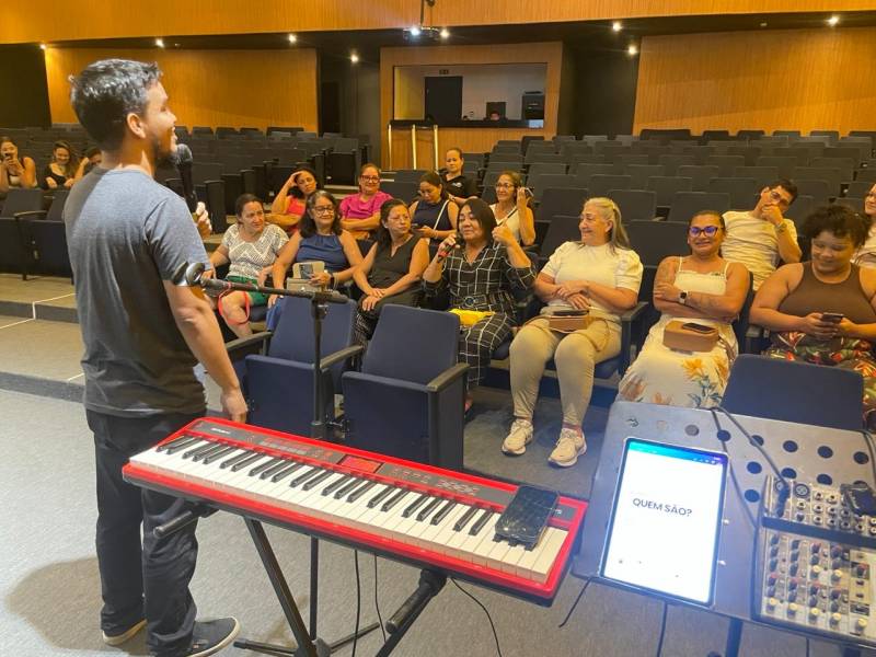notícia: Fundação Maguary inicia Oficina de Canto Coral voltada ao público 40+ e terceira idade no Teatro Municipal de Ananindeua