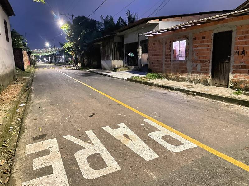 Obras melhoram tráfego e valorizam o Icuí Ville, em Ananindeua. 