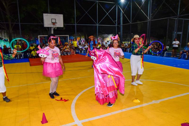 Apresentação cultural.