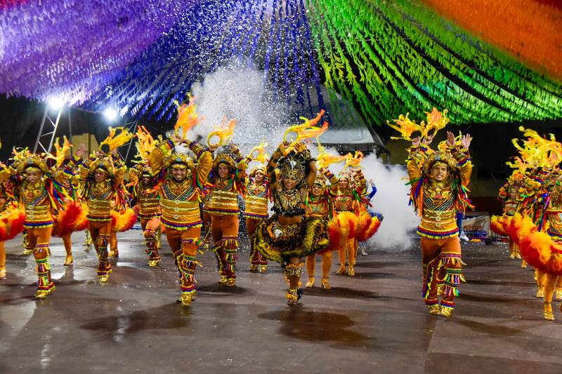 A Mocidade Junina garantiu a terceira colocação no concurso municipal, levando para a arena um espetáculo marcado pela tradição e pela valorização da cultura popular.