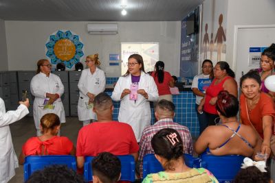 galeria: Ação Janeiro Roxo na UBS Patrícia Sarmento