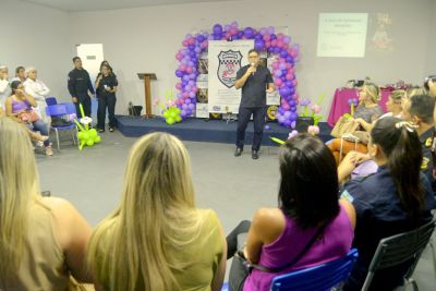 galeria: Roda de conversa para Protege Mulher na secretaria municipal de segurança Defesa Social