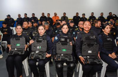 galeria: Cerimônia de entrega de armamentos aos Policias Municipais de Ananindeua