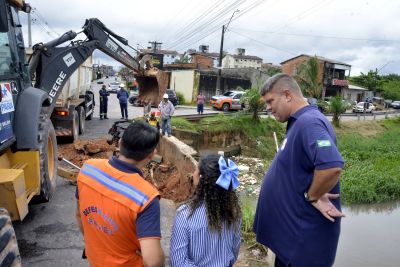 Galeria: Visita técnica no canal das Toras no bairro Águas Brancas