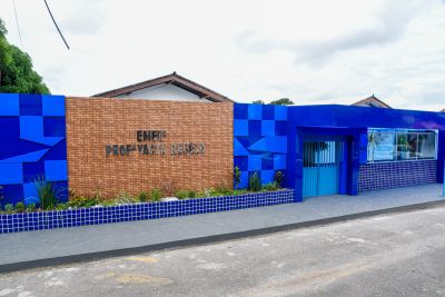 galeria: Entrega da revitalização e ampliação da EMEF Prof Yacta Rebêlo no Park Anne em Águas Lindas