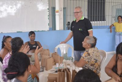 galeria: Curso de Embalagem no CRAS Santana