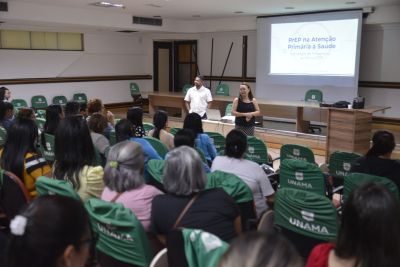 galeria: Capacitação para os agentes de saúde para o acesso à Prevenção Combinada do HIV, por meio da Telessaúde da UFPA, o Tele-Prep