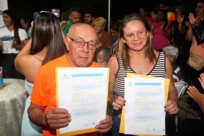Galeria: Entrega de Títulos de Propriedade da comunidade Pindorama no bairro Coqueiro