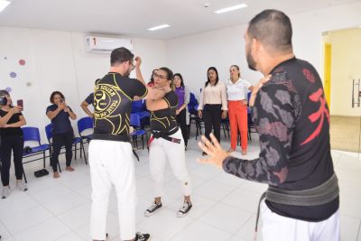 galeria: Curso de auto defesa para as mulheres assistidas na Casa da Mulher Brasileira