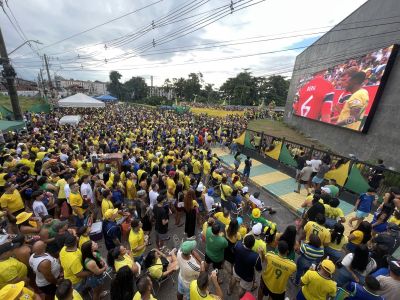 Galeria: Jogo da Seleção Brasileira no Parque Vila Maguary
