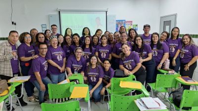 notícia: Prefeitura de Ananindeua realiza capacitação para profissionais da saúde durante a campanha Janeiro Roxo