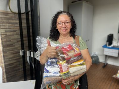 notícia: Apoio alimentar garante dignidade e segurança às famílias acompanhadas pelo CRAS Guanabara