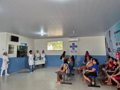 notícia: UBS do Paar promove ação de conscientização sobre a Doença de Alzheimer