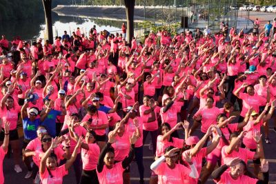 notícia: II Treinão de corrida promovido pela SEMCAT celebra a conscientização e saúde no mês dedicado às mulheres