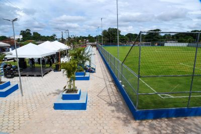 notícia: Inauguração do campo de futebol vereador João Nunes no 40 Horas representa um marco histórico local