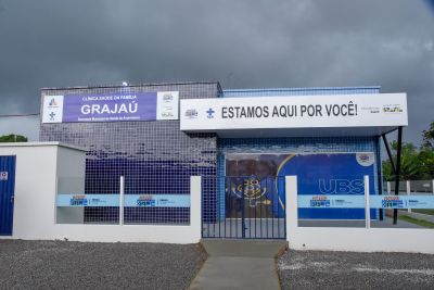 notícia: Prefeitura de Ananindeua entrega nova Clínica Saúde da Família no Grajaú e amplia atendimento na rede municipal