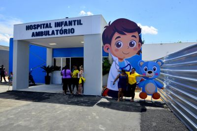 notícia: Prefeitura inaugura primeira etapa do Hospital Infantil de Ananindeua