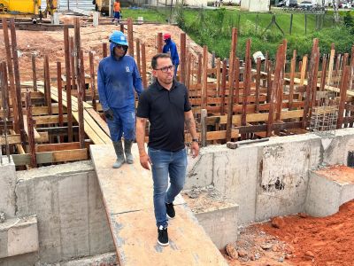 notícia: Obras da Ponte Maguariaçu chegam a 70% de execução e via será liberada no fim de agosto