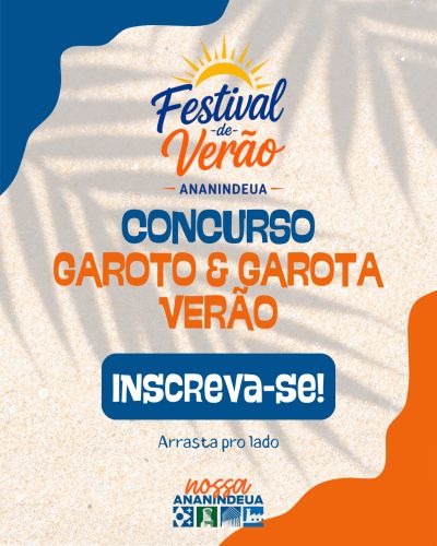 notícia: Prefeitura de Ananindeua abre inscrições para o Concurso Garoto e Garota Verão 2026