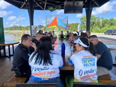 notícia: Prefeitura realiza vistoria técnica e define planejamento integrado para o Festival de Verão na Orla de Ananindeua