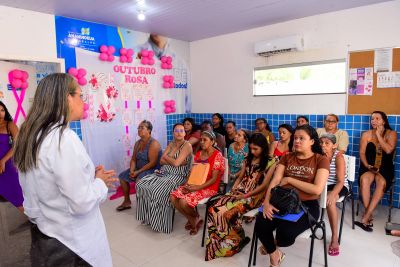 notícia: SESAU promove ação voltada ao Outubro Rosa na UBS José Araújo