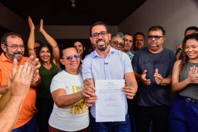 notícia: Ananindeua libera obras de infraestrutura na Alameda Bianor Teixeira