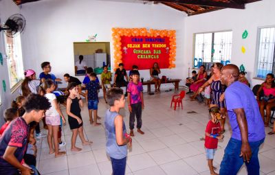 notícia: CRAS de Ananindeua promovem atividades especiais para celebrar o Dia das Crianças