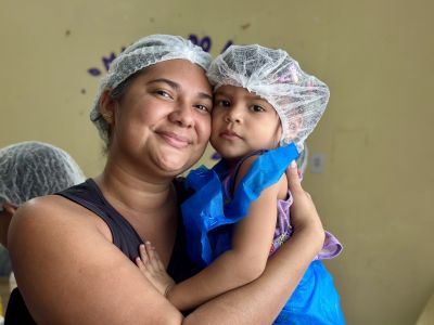 notícia: Oficina de biscoitos promove momentos de fortalecimento de vínculos entre mães e filhos no CRAS Uirapuru
